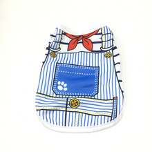 Lade das Bild in den Galerie-Viewer, Enphiblue - Pet Shirts Printed Puppy Shirt Summer Dog Cool Vest Cute Dog Clothing Cotton Dog Pullover Soft Sweatshirt for Small Pet Apparel, Various Style - Enphiblue