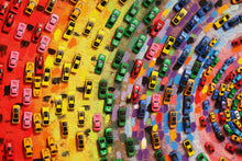 Carica l'immagine nel visualizzatore di Gallery, Enphiblue Puzzle 1000 Pieces for Adults - Rainbow Cars - Challenging  Jigsaw Puzzle Toy - Difficult  Gift for Teens and Kids - Enphiblue