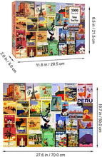 Load image into Gallery viewer, Vintage Travel Poster 1000 Pieces Jigsaw Puzzle  for Adults [Enphiblue] - Enphiblue
